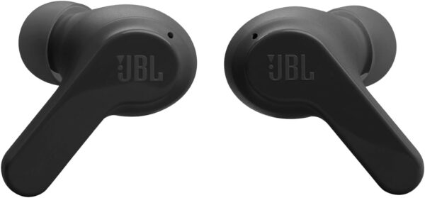 JBL Vibe Beam - True Wireless JBL Deep Bass Sound Earbuds, Bluetooth 5.2, Water & Dust Resistant, Hands-free call with VoiceAware, Up to 32 hours of battery life (Black) - Image 3