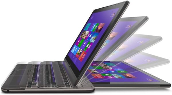 Toshiba Satellite U925T-S2120 12.5-Inch Convertible 2 in 1 Touchscreen Ultrabook (Midnight Brown in Soft Touch Body) - Image 6