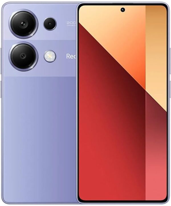 Xiaomi Redmi Note 13 Pro 4G Lte (for Tmobile Mint Tello & Global) (256Gb + 8Gb) 6.67 200Mp Triple (Lavender Purple) - Image 2