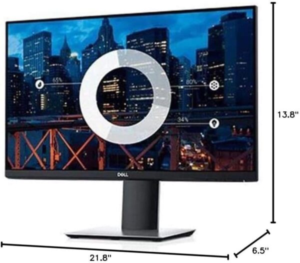 Dell P2219H 21.5-inch Full HD IPS Display with DP, HDMI, VGA & USB 3.0 Ports (Renewed) - Image 5