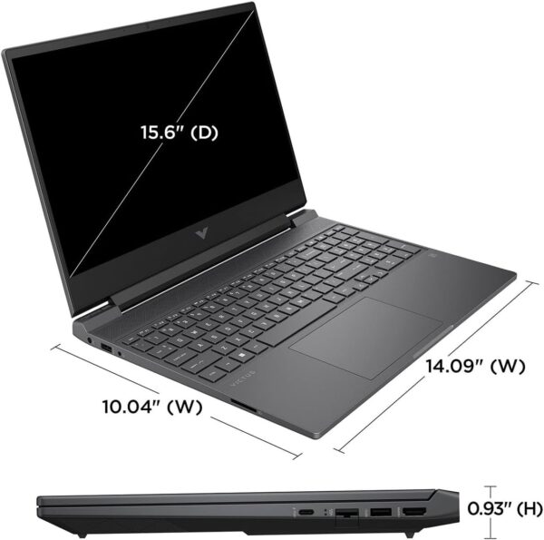 HP Victus 15 Gaming Laptop, 15.6" FHD 144Hz Display, AMD Ryzen 5 7535HS, 16GB DDR5 RAM, 1TB PCIe M.2 SSD, NVIDIA GeForce RTX 2050, HDMI, Webcam, Backlit Keyboard, Wi-Fi 6, Windows 11 Home, Silver - Image 7