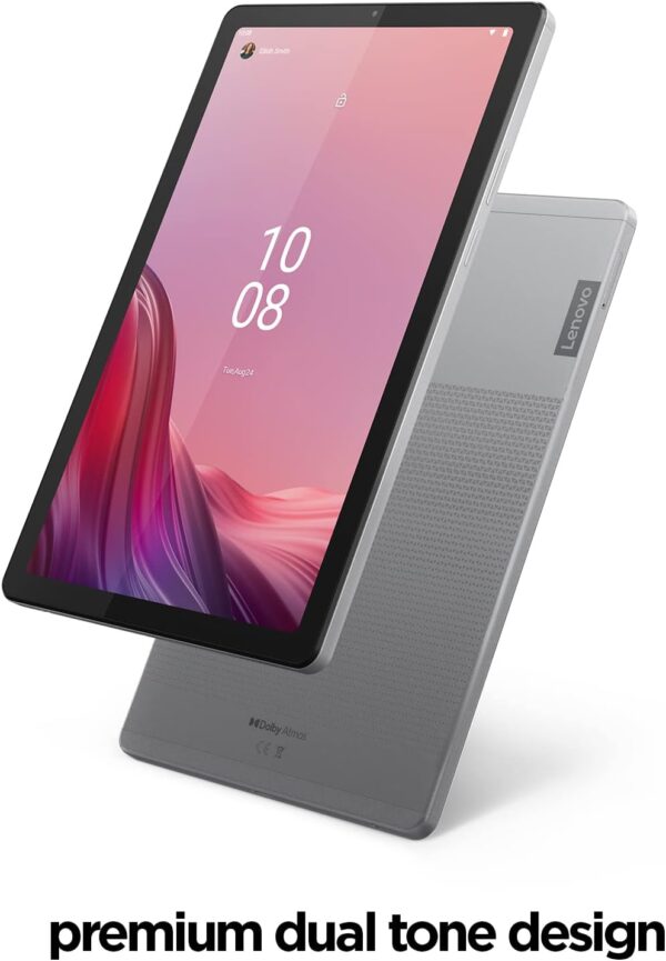 Lenovo Tab M9-2023 - Tablet - Long Battery Life - 9" HD - Front 2MP & Rear 8MP Camera - 3GB Memory - 32GB Storage - Android 12 or Later - Folio Case Included,Gray - Image 2