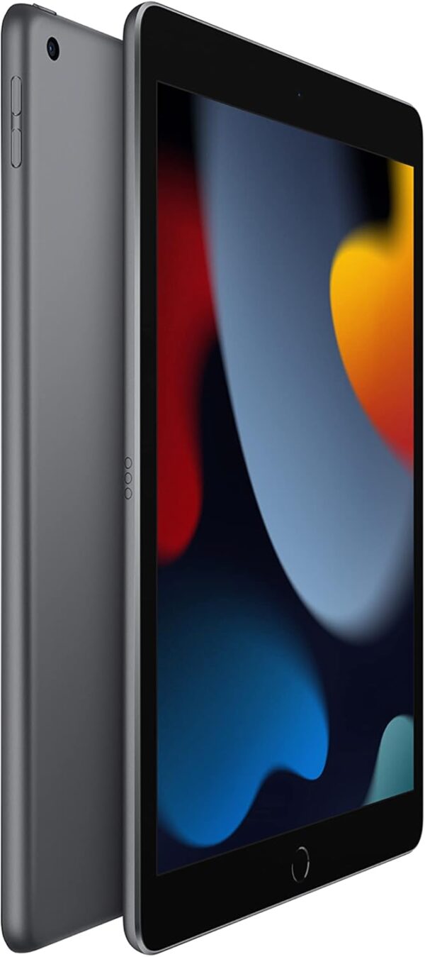 Apple iPad (9th Generation) with A13 Bionic chip, 10.2-inch Retina Display, 64GB, Wi-Fi, 12MP front/8MP Back Camera, Touch ID, All-Day Battery Life – Space Gray - Image 3