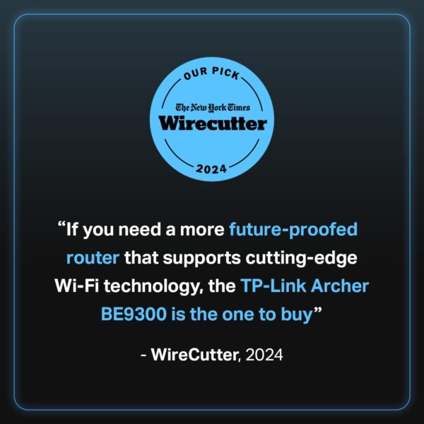 TP-Link Tri-Band BE9300 WiFi 7 Router Archer BE550 6-Stream 9.2Gbps Full 2.5G Ports 6 Internal Antennas Covers Up to 2,000 Sq. Ft. Add Easy-Mesh Device for Extended Coverage VPN Support - Image 2