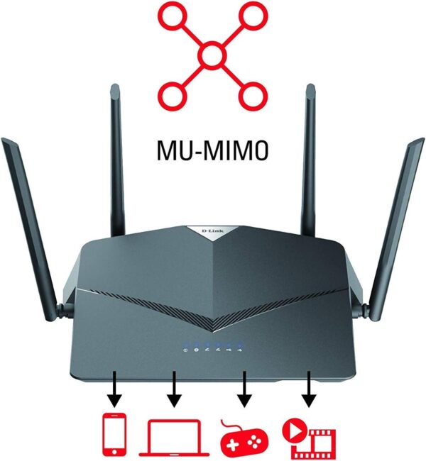 D-Link WiFi Router AC2600, Smart, Mesh (DIR-2640) - Image 3