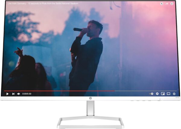 HP Series 5 27 inch FHD Monitor, Full HD Display (1920 x 1080), IPS Panel, 99% sRGB, 15001 Contrast Ratio, 300 nits, Eye Ease with Eyesafe Certification, 527sa (2024)