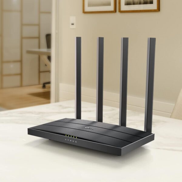 TP-Link AC1200 Gigabit WiFi Router (Archer A6) - Dual Band MU-MIMO Wireless Internet Router, 4 x Antennas, OneMesh and AP mode, Long Range Coverage - Image 7