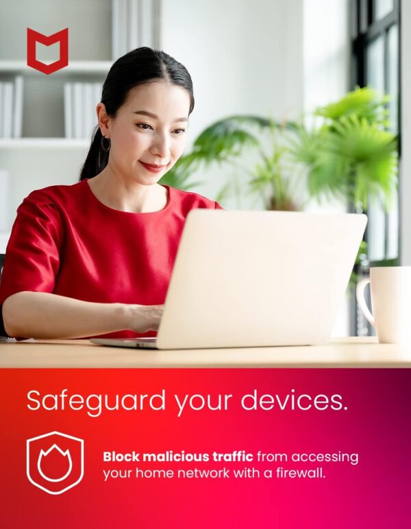 McAfee AntiVirus Protection | 1 PC (Windows)| Internet Security Software | 1 Year Subscription | Key Card - Image 3