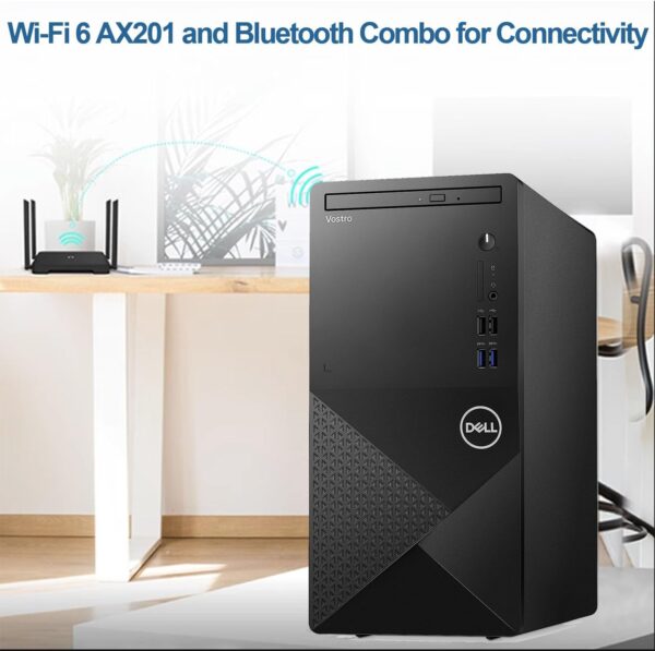 Dell Vostro 3910 Desktop Computer | 12th Gen Intel Core i5-12400 Processor | Intel UHD Graphics 730 | WiFi 6 | DVD-RW | Display Port | HDMI | Windows 11 Pro (16GB RAM | 1TB SSD) - Image 4