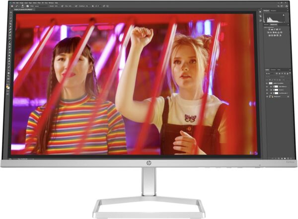 HP Series 5 24 inch FHD Monitor, Full HD Display (1920 x 1080), IPS Panel, 99% sRGB, 15001 Contrast Ratio, 300 nits, Eye Ease with Eyesafe Certification, 524sw (2024)