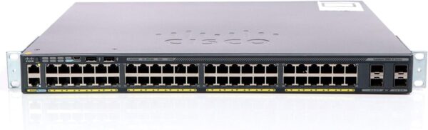 Cisco WS-C2960X-48LPS-L Catalyst 2960X Series 48-Port PoE+ Gigabit Ethernet Switch (Renewed) - Image 2