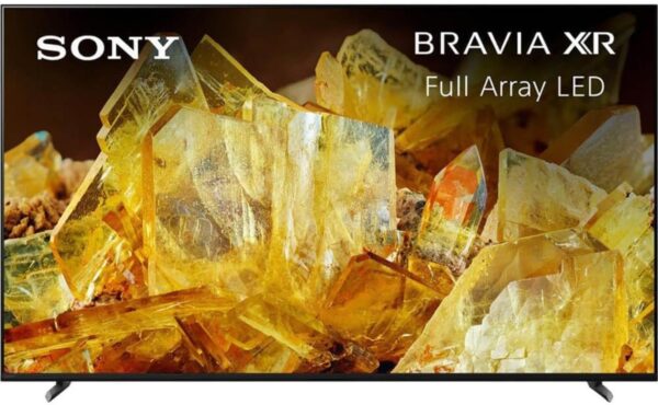 Sony 75 Inch 4K Ultra HD TV X90L Series BRAVIA XR Full Array LED Smart Google TV with Dolby Vision HDR and Exclusive Features for The PlayStation® 5 XR75X90L- Latest Model,Black