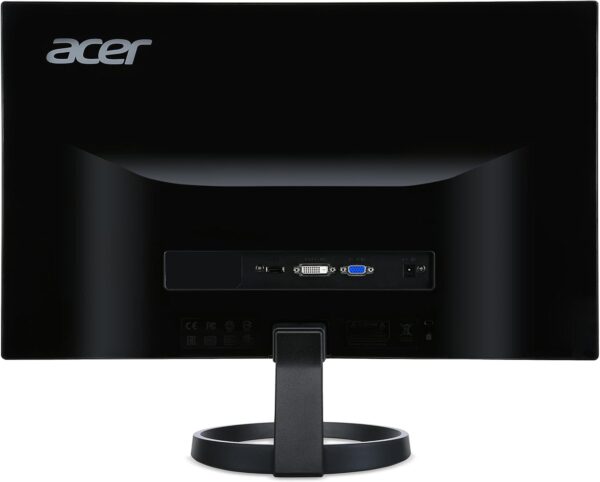 Acer 23.8” Full HD 1920 x 1080 IPS Zero Frame Home Office Computer Monitor - 178° Wide View Angle - 16.7M - NTSC 72% Color Gamut - Low Blue Light - Tilt Compatible - VGA HDMI DVI R240HY bidx - Image 4