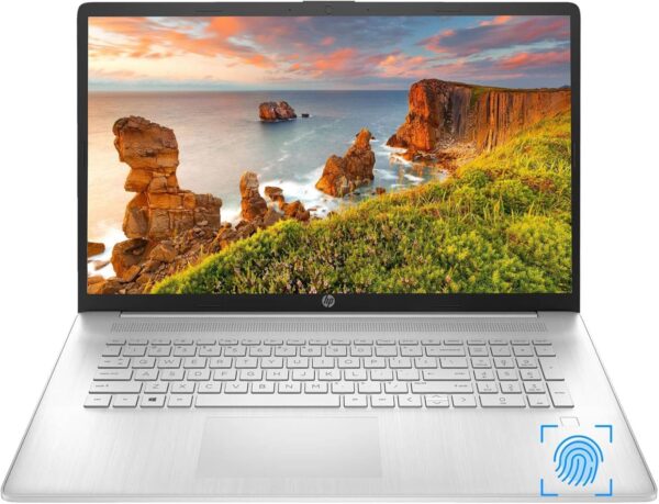 HP 17 inch Laptop for Business and Students, 17.3" FHD Display, AMD Ryzen 5 5500U(Beat i7-11370H), 16GB RAM, 1TB SSD, Fingerprint Reader, WiFi, HDMI, USB-C, Webcam, Win11, BWE Accessories - Image 3