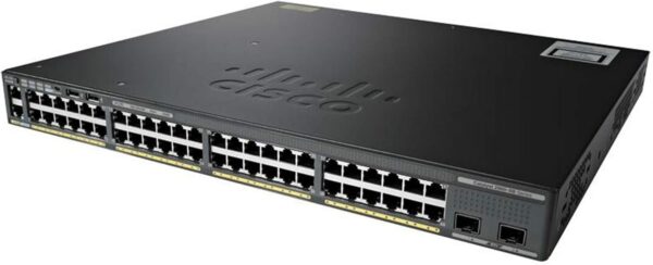 Cisco WS-C2960X-48LPS-L Catalyst 2960X Series 48-Port PoE+ Gigabit Ethernet Switch (Renewed)