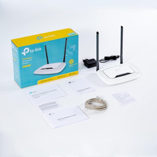 TP-Link N300 Wireless Extender, Wi-Fi Router (TL-WR841N) - 2 x 5dBi High Power Antennas, Supports Access Point, WISP, Up to 300Mbps - Image 2