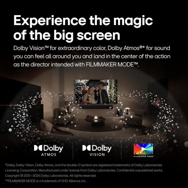 LG 65-Inch Class OLED evo G4 Series Smart TV 4K Processor Flat Screen with Magic Remote AI-Powered with Alexa Built-in (OLED65G4SUB, 2024) - Image 6