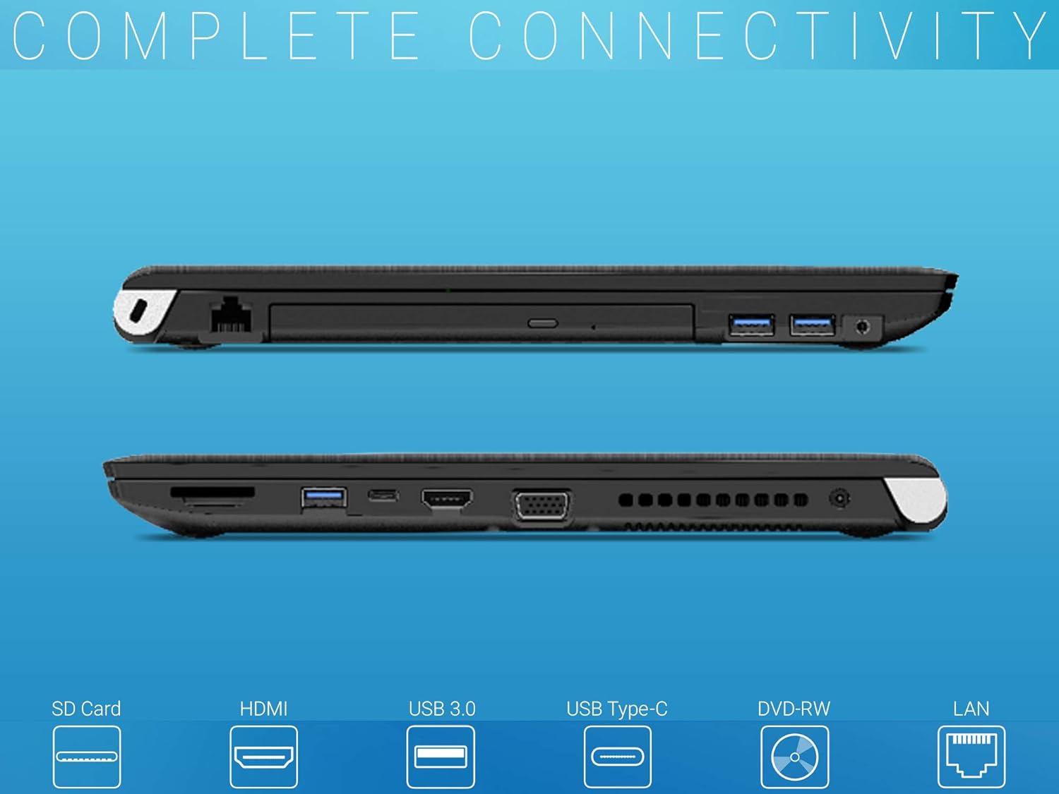 Toshiba Dynabook Satellite Pro L50-G Business Computer, 15.6" FHD Laptop, Intel Quard-Core i7-10510U, 32GB DDR4 RAM, 1TB PCIe SSD, GeForce MX250 2GB, WiFi, Windows 10 Pro, BROAGE Conference Camera - Image 6
