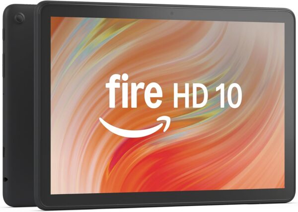 Amazon Fire HD 10 tablet (newest model) built for relaxation, 10.1" vibrant Full HD screen, octa-core processor, 3 GB RAM, 32 GB, Black - Image 2