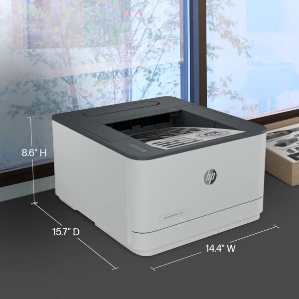 HP LaserJet Pro 3001dw Wireless Black & White Printer, Best-for-Office (3G65OF) - Image 3