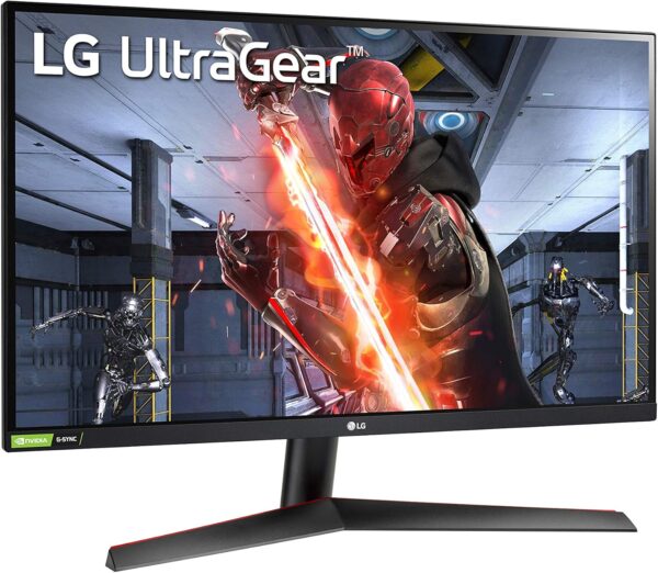LG 27GN800-B UltraGear 27 inch QHD (2560x1440) IPS 144Hz 1ms Gaming Monitor AMD FreeSync Premium G-Sync Compatible HDR10 HDMI DisplayPort Black - Image 3