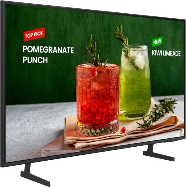 SAMSUNG 43-Inch Class Crystal UHD 4K Bed-H Series HDR Business Pro TV w/ 3-Sided Bezel-Less Slim Design, Use for Digital Signage Displays, Commercial TV, Alexa Built-in (LH43BEDHLG, 2024 Model) - Image 3