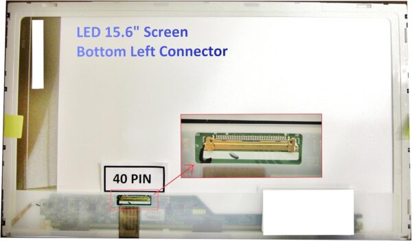 Toshiba SATELLITE C55-B5300 Laptop Screen 15.6 LED BOTTOM LEFT WXGA HD