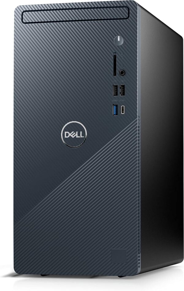 Dell Inspiron 3020 Tower Desktop Computer - 13th Gen Intel Core i5-13400 10-Core up to 4.60 GHz Processor, 16GB DDR4 RAM, 256GB NVMe SSD + 1TB HDD, Intel UHD Graphics 730, DVD+RW, Windows 11 Home - Image 3